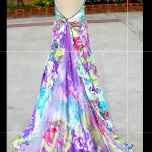 Jovani Prom/pageant Purple Multicolor dress
